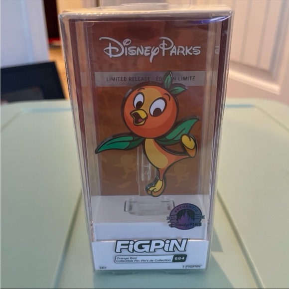 Disney Parks Orange Bird Figpin - Picture 1 of 3
